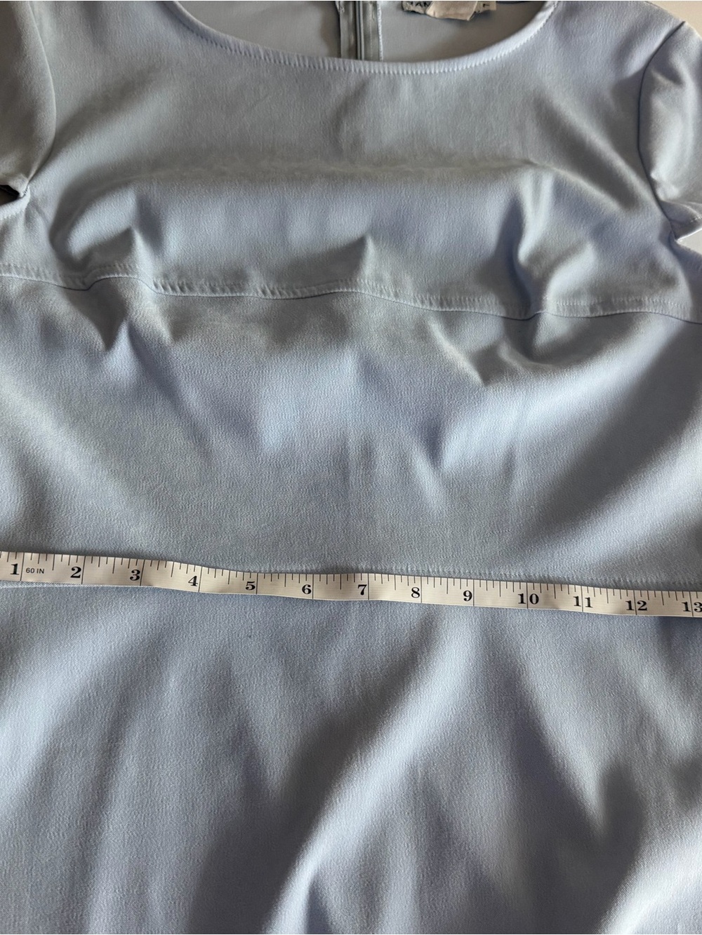 Rampage Pale Blue Short Sleeve Sheath Dress - Picture 5 of 7